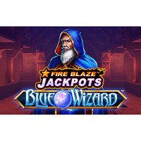 Blue Wizard: Fire Blaze Jackpots