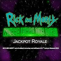 Rick and Morty Wubba Lubba Dub Dub Jackpot Royale
